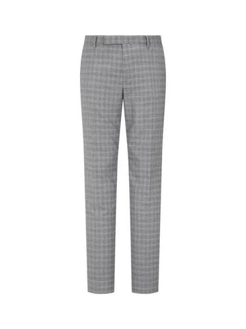 Wool check pattern slim fit pants gray 271819 - PAUL SMITH - BALAAN 1