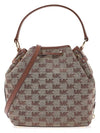 Maeve Logo Bucket Bag Beige Ebony - MICHAEL KORS - BALAAN 4