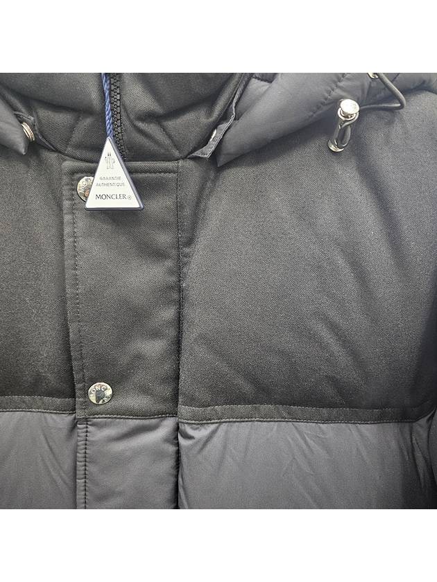 Mussala Short Down Padded Jacket Black - MONCLER - BALAAN 5