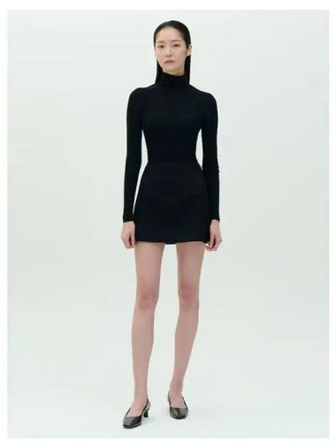 Women s Double Wool Cashmere Mini Skirt Black Domestic Product GM0024090547266 - THEORY - BALAAN 1