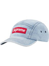 Denim Camp Cap Washed Blue - SUPREME - BALAAN 1