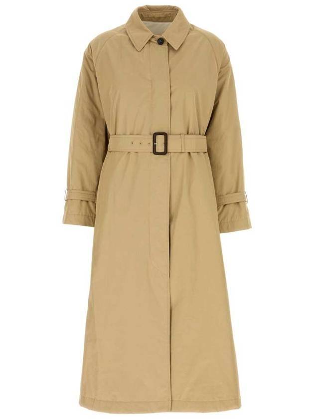 Women's Trafoi Water-Resistant Trench Coat Beige - WEEKEND MAX MARA - BALAAN 1