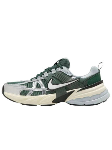 V2K Run Pure Platinum Low Top Sneakers Vintage Green - NIKE - BALAAN 1