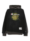 MAISON Hooded Sweatshirt A10HD561BLACK BLACK - MIHARA YASUHIRO - BALAAN 1