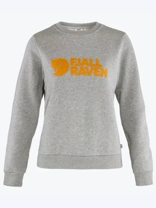 Women s Logo Sweater Gray Melange 84143020 999 W - FJALL RAVEN - BALAAN 2