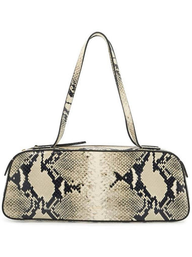 simona python leather shoulder bag - KATE - BALAAN 1