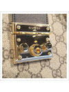 Padlock GG Supreme Medium Shoulder Bag Black Beige - GUCCI - BALAAN 5