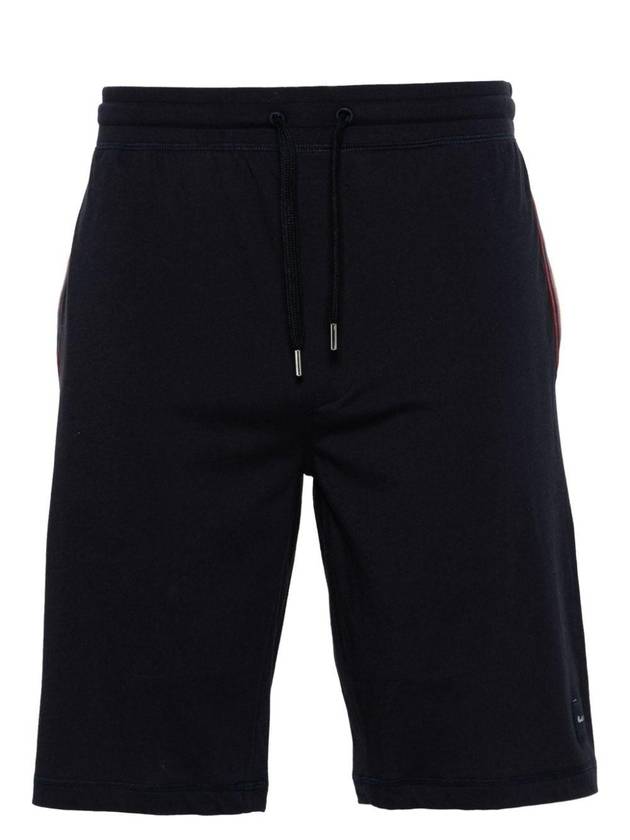 Jersey Cotton Lounge Shorts Navy - PAUL SMITH - BALAAN 1