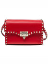 Rockstud Cross Bag Red - VALENTINO - BALAAN 3