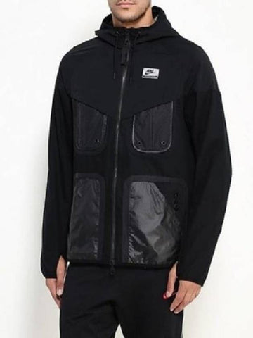 01802372010International Wind Runner JacketBlack - NIKE - BALAAN 1