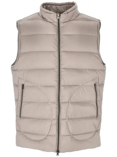 Down Padded Vest Ice Grey - HERNO - BALAAN 1