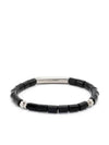 Stone Bracelet Black Agate - SALVATORE FERRAGAMO - BALAAN 1