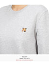 Fox Head Patch Regular Sweatshirt Grey - MAISON KITSUNE - BALAAN 7