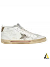 Mid-Star Classic High Top Sneakers Ivory White - GOLDEN GOOSE - BALAAN 2