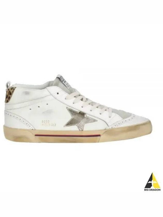 Mid-Star Classic High Top Sneakers Ivory White - GOLDEN GOOSE - BALAAN 2