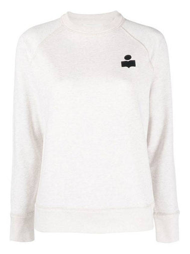 Women's Mila Logo Crew Neck Sweatshirt Ecru - ISABEL MARANT - BALAAN 1