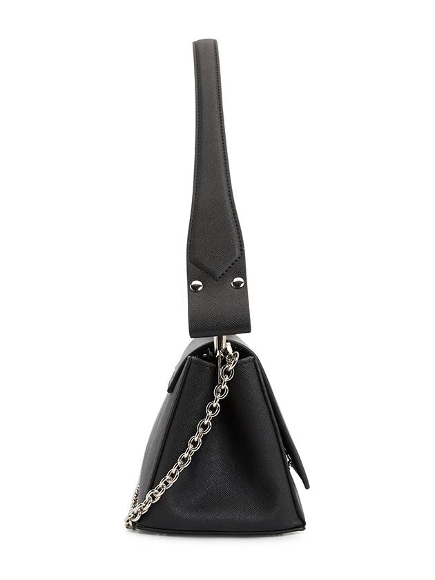 Hazel Large Shoulder Bag Black - VIVIENNE WESTWOOD - BALAAN 3