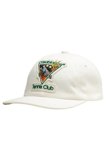 Tennis Club Icon Ball Cap White - CASABLANCA - BALAAN 1