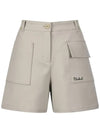 Logo Pocket Short Pants MW4SL700 - P_LABEL - BALAAN 8