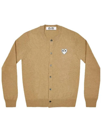 Comme des Gar ons White Wappen Cardigan AX N065 051 2 Unisex - COMME DES GARCONS PLAY - BALAAN 2