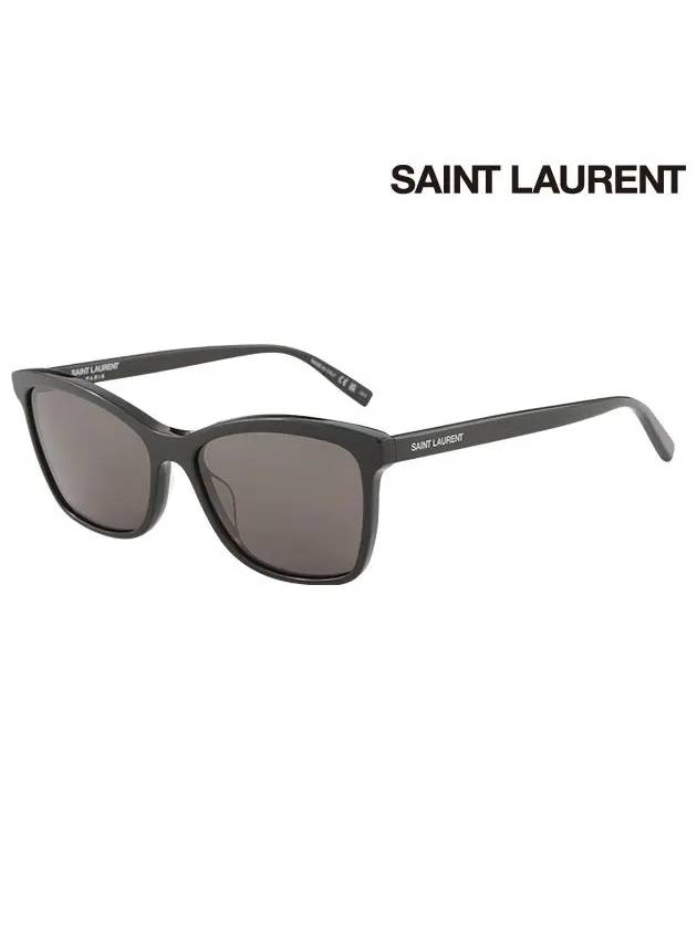 Eyewear Cat Eye Frame Sunglasses Black - SAINT LAURENT - BALAAN 3