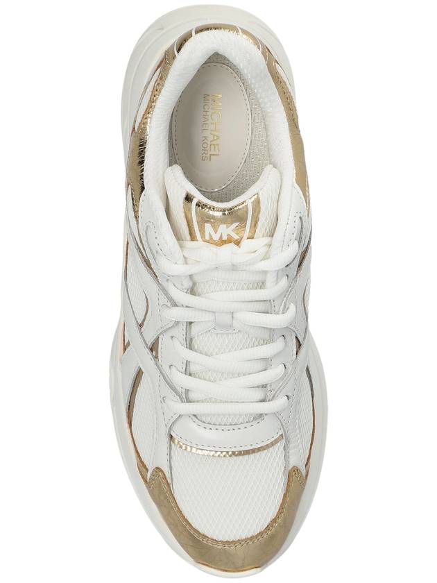 Michael Michael Kors Leo Sneakers, Women's, White - MICHAEL KORS - BALAAN 6