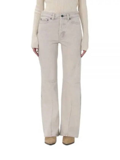 Moto-cut Flared Jeans Ivory - OUR LEGACY - BALAAN 2