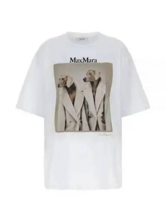 TACCO 19460139 010 19460139600 Taco Cotton T Shirt 702462 - MAX MARA - BALAAN 1