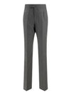 Super 120S Twill Classic Backstrap Trouser Pants Medium Grey - THOM BROWNE - BALAAN 2