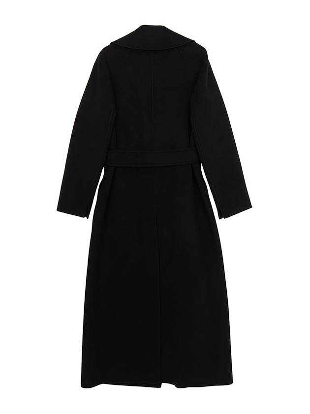 Poldo long wool single coat black - MAX MARA - BALAAN 3