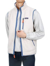 Men's Retro Pile Vest Beige Blue - PATAGONIA - BALAAN 4