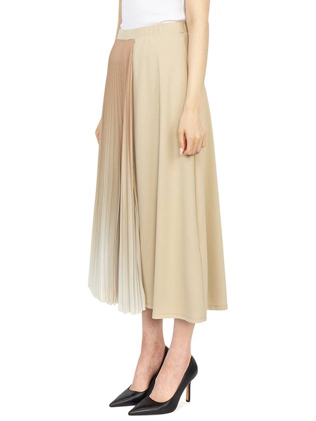 Kabul Pleated Skirt Beige - MAX MARA - BALAAN 5