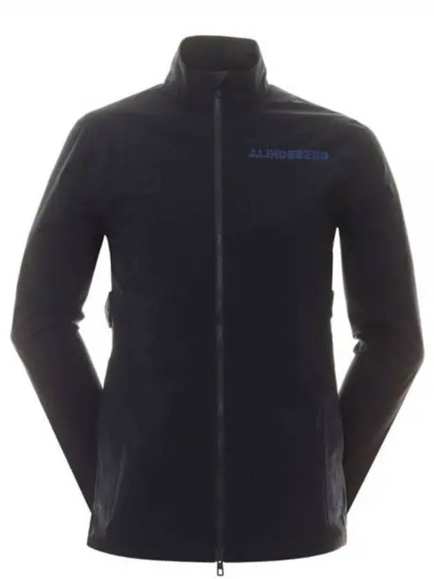 Bridge Padded Rain Jacket Black - J.LINDEBERG - BALAAN 2