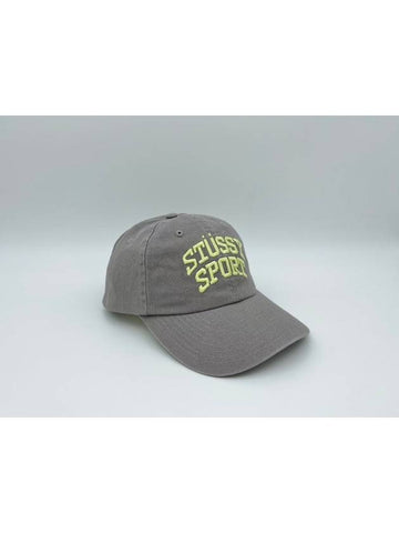 AU Australia SPORT Low Pro Cap ST724W1002 Gray ONE SIZE - STUSSY - BALAAN 1