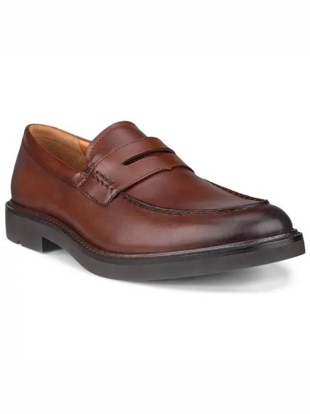 Metropole London Leather Loafers Brown - ECCO - BALAAN 2