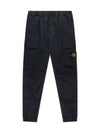 Wappen Patch Cargo Track Pants Black - STONE ISLAND - BALAAN 2