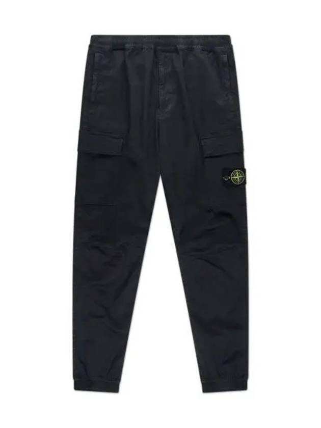 Wappen Patch Cargo Track Pants Black - STONE ISLAND - BALAAN 2