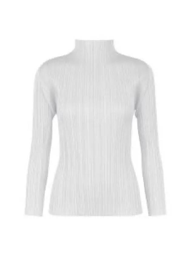 Pleated Please PP48 JK104 10 Mock Neck Basic Top 1336794 - ISSEY MIYAKE - BALAAN 1