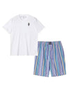 714936583001 Bear Pony Striped Pajama Set Men's Underwear - POLO RALPH LAUREN - BALAAN 3