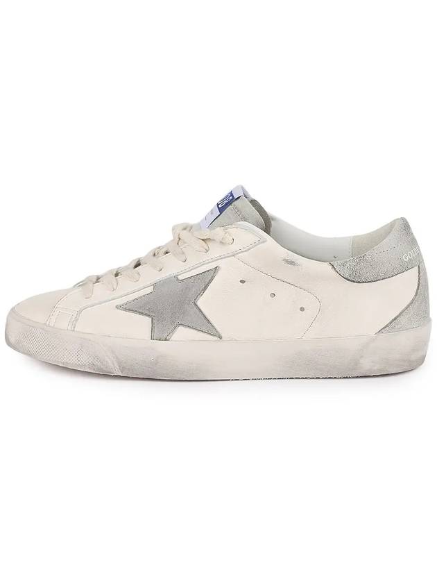 Super Star Suede Leather Low Top Sneaker White - GOLDEN GOOSE - BALAAN 5