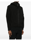 Shell R Hooded Jacket Black - CP COMPANY - BALAAN 3