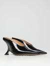 Rocket Leather Pump Mule Heel Black - BOTTEGA VENETA - BALAAN 2