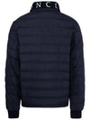 Men's Akio Short Down Padding Night Blue - MONCLER - BALAAN 4