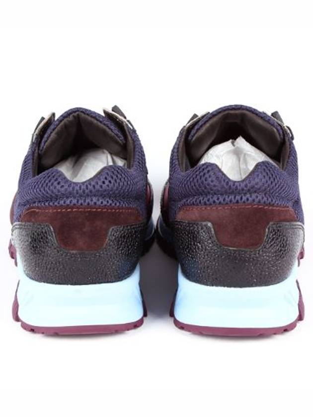 Men Running New Trainer Burgundy Blue SKDRNU T0ME - LANVIN - BALAAN 5