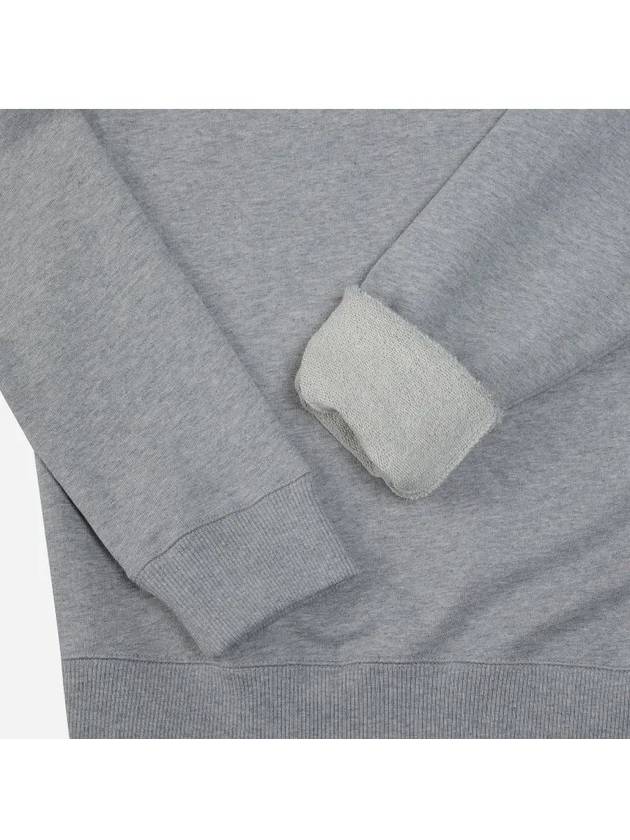 Men's Item Logo Sweatshirt Grey - A.P.C. - BALAAN 4