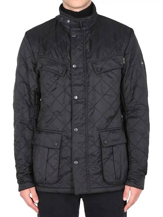 International Ariel Polar Quilted Jacket Charcoal - BARBOUR - BALAAN 2