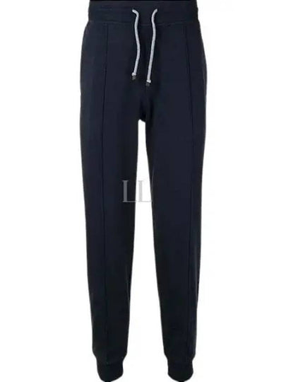 Men's Zipper Pocket Track Pants Navy - BRUNELLO CUCINELLI - BALAAN 2