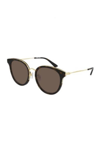 Eyewear Iconic Round Sunglasses Brown - ALEXANDER MCQUEEN - BALAAN 1