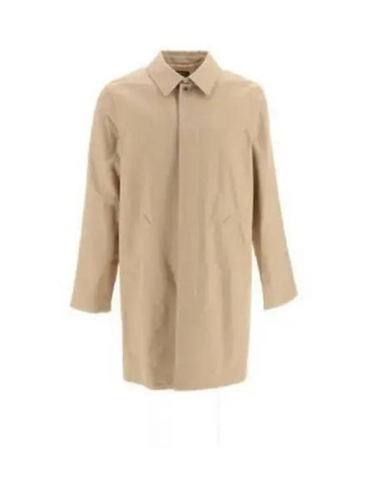 Ville Cotton Gavardin Single Coat Beige - A.P.C. - BALAAN 2