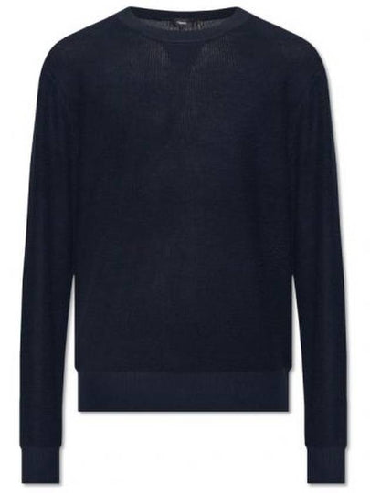 Men's Myhlo Crew Neck Knit Top Baltic - THEORY - BALAAN 2